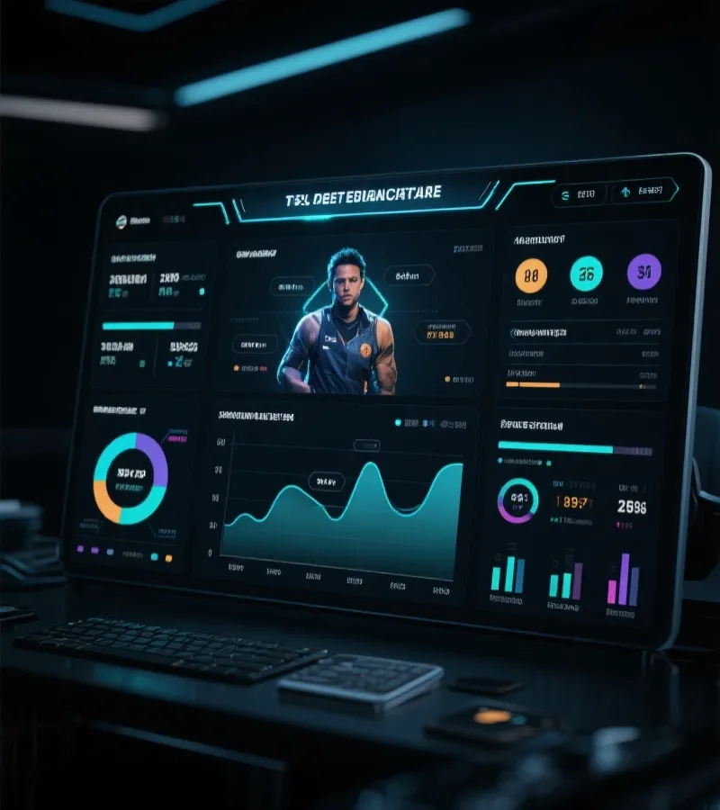 电竞数据分析面板